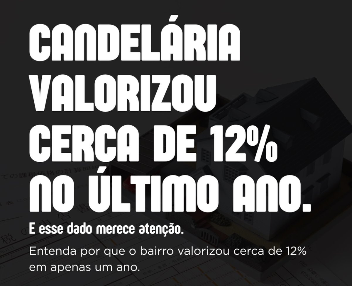 Candelária valorizou cerca de 12% no último ano
